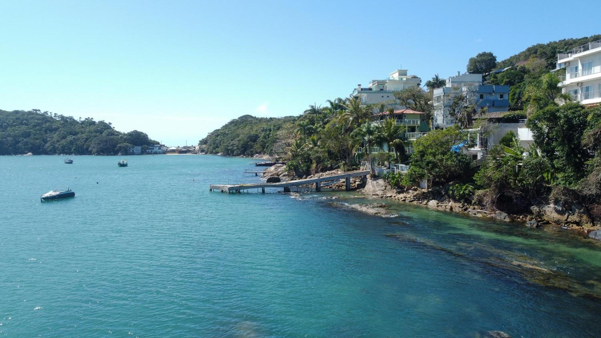 Pousada Praia Da Lagoinha 봄비나스 외부 사진