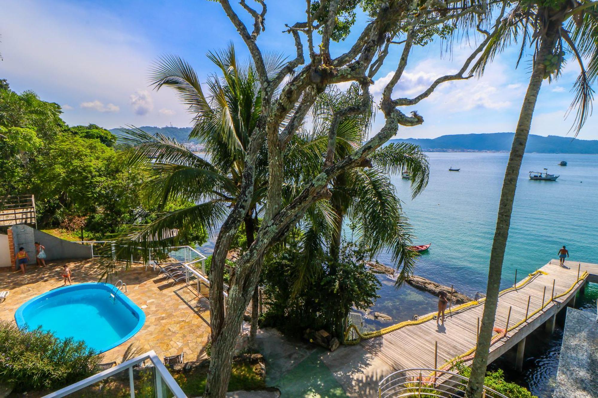 Pousada Praia Da Lagoinha 봄비나스 외부 사진